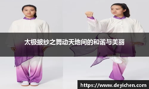 太极披纱之舞动天地间的和谐与美丽